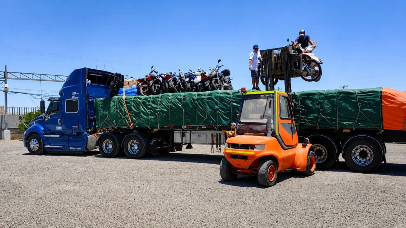 Carga en pallets